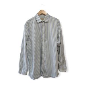 MICHAEL Michael Kors Striped Button-Up Shirt Multi, 17 34/35